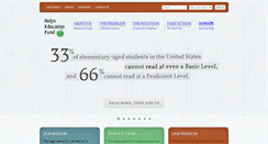 Desktop Screenshot of helpseducationfund.org